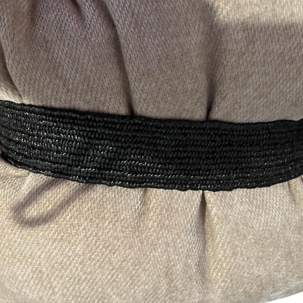 Elegant Black Woven stretch wicker Belt size 1X - Picture 8 of 14